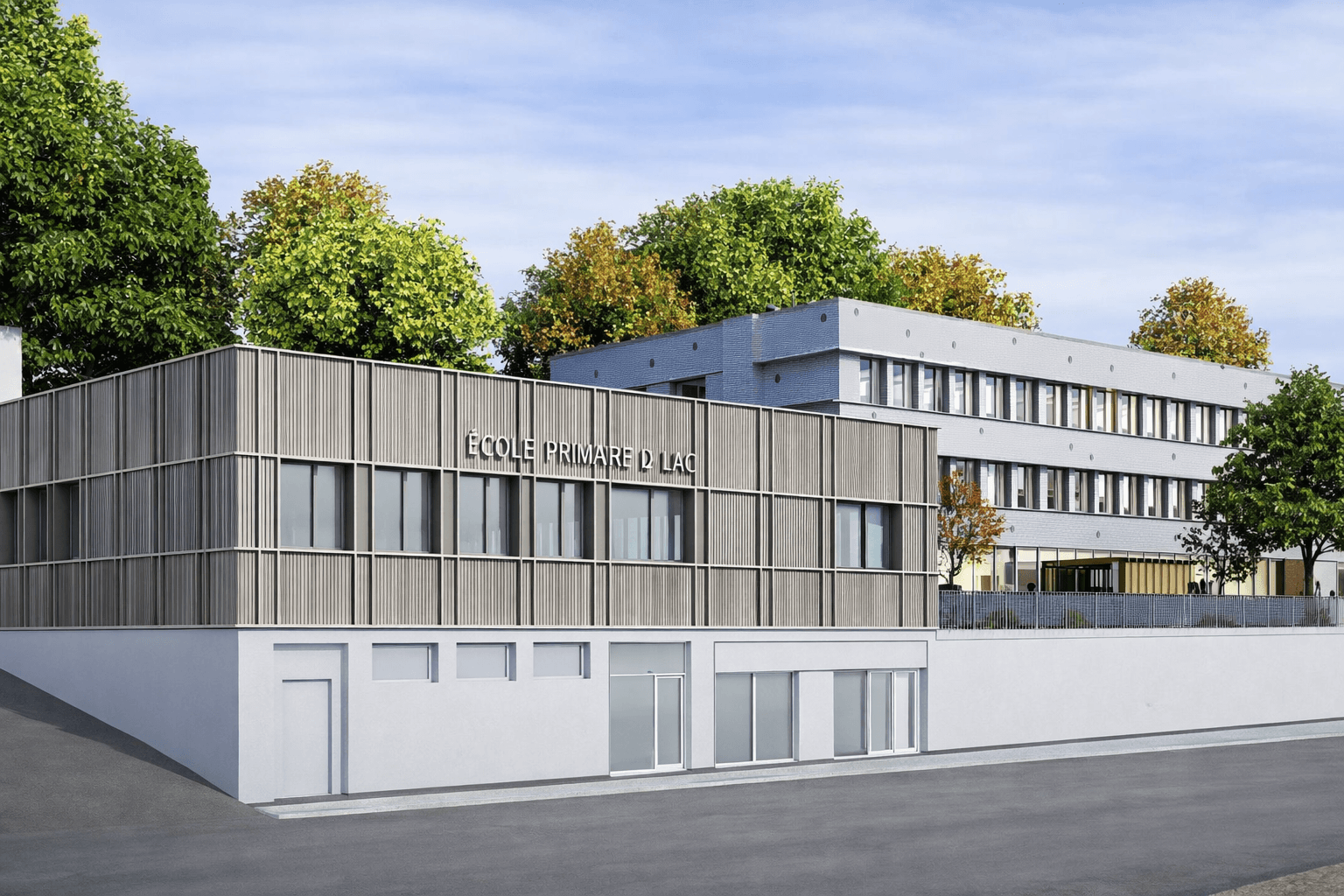 École Pierre Le Lec en rénovation